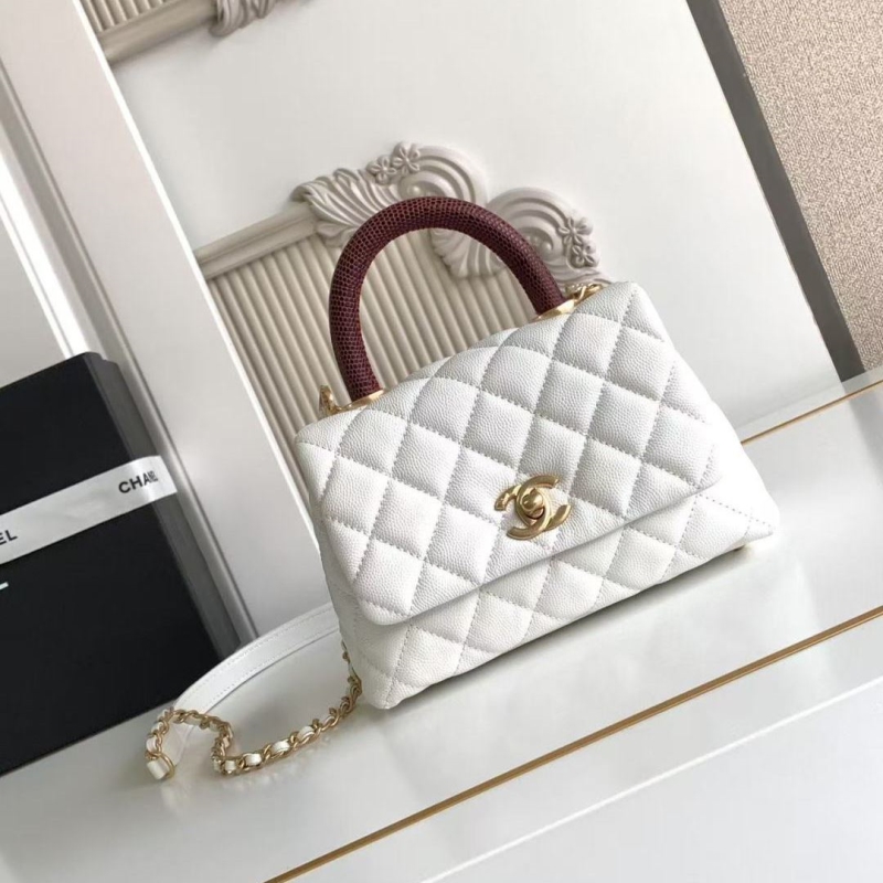 Ch**el top handle bags